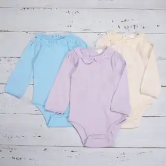 Falabella Yamp body bebé niña pack de 3 unidades algodón oferta