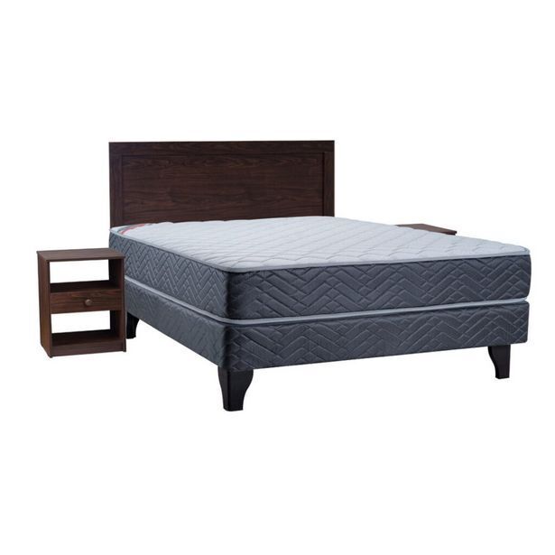 Colchones Celta Cama europea new mega 2 plazas base normal + set pamplona oferta