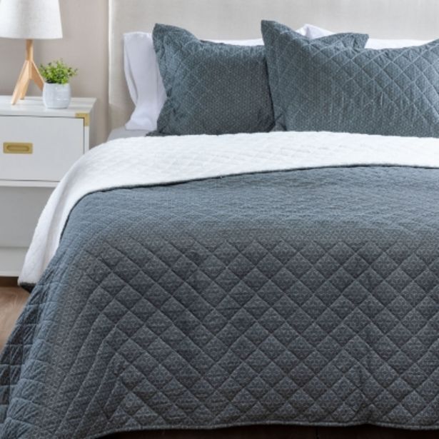 Falabella Cubrecama chiporro quilt + funda almohada james sherpa oferta