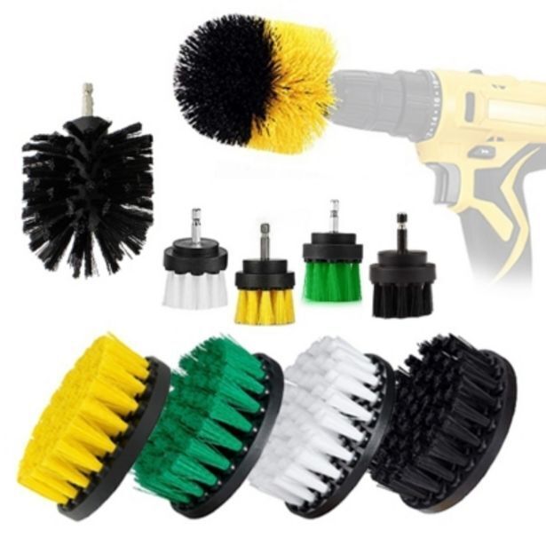 Falabella Cepillos de limpieza para taladro set x10 auto hogar tapiz oferta