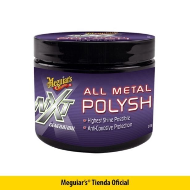 Falabella Meguiars nxt metal polish 142 gr - pulidor de metal oferta