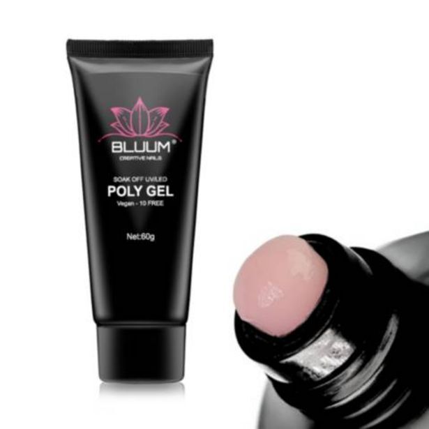Linio Polygel rosado 17 60gr - gel para uñas oferta