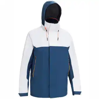 Decathlon Chaqueta vela barco 300 hombre impermeable azul marino oferta