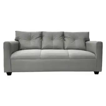 Linio Sofa mateo chenille gris pata plastica 3c oferta