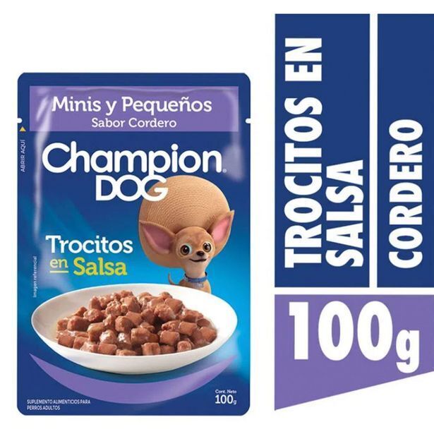Santa Isabel Alimento húmedo perro cordero 100 g oferta