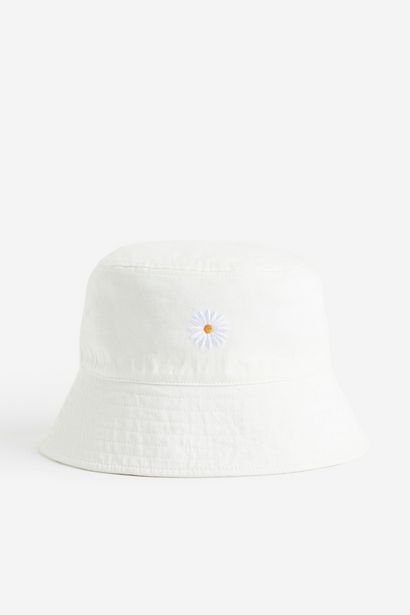 H&M Sombrero bucket de algodón oferta
