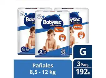 Ripley 3 paquetes pants babysec super premium 192 un talla g oferta
