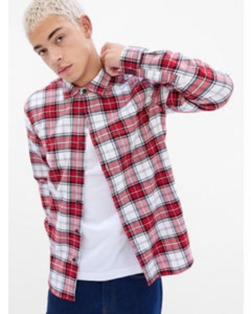 GAP Camisa de franela hombre oferta