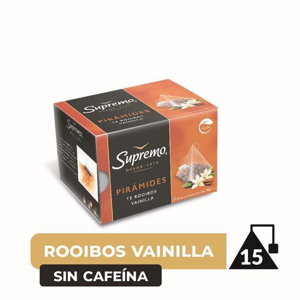Unimarc Té piramide rooibos vainilla supremo 15 un oferta