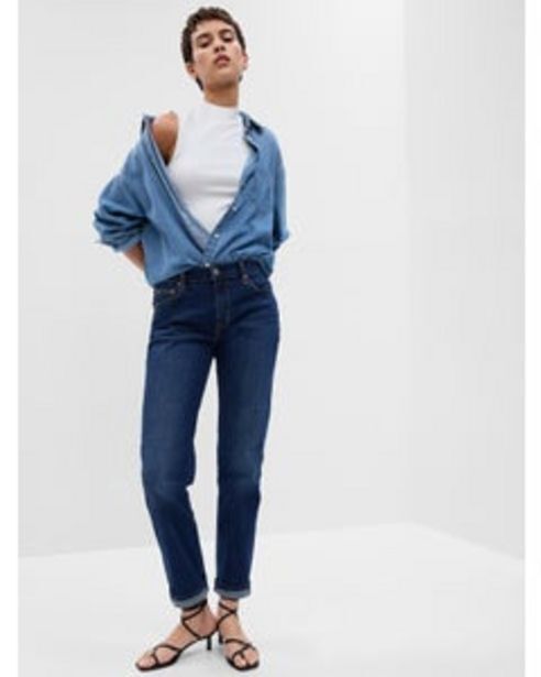 GAP Jeans girlfriend dark wash mujer oferta