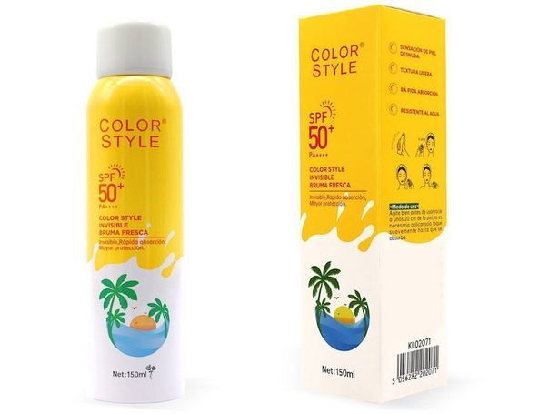 Ripley Protector solar factor 50 spray rápida absorción invisible oferta