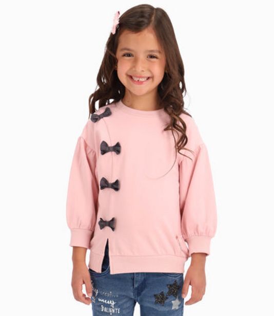 Limonada Polera four bows niña palo rosa limonada oferta