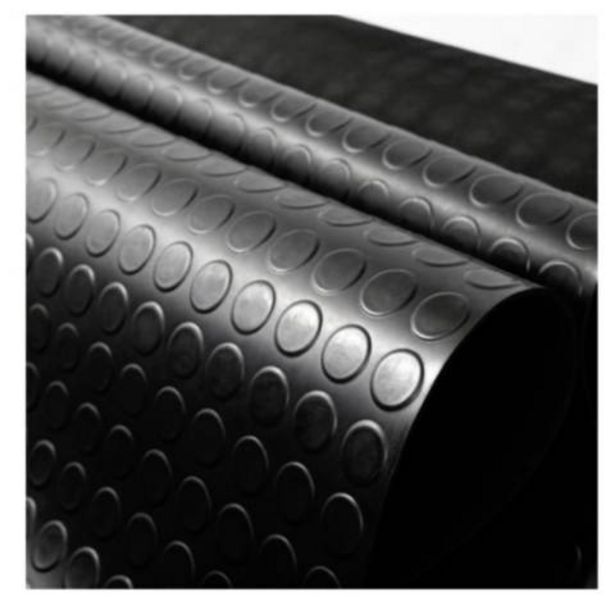 Linio Piso de goma estoperol 3mm espesor, 0,60 cm ancho x 1 mt lineal. oferta