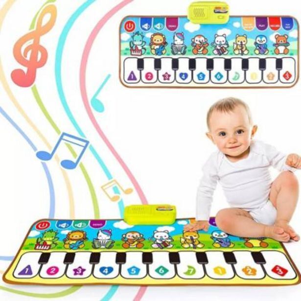 Linio Alfombra interactiva musical animalitos para bebés oferta