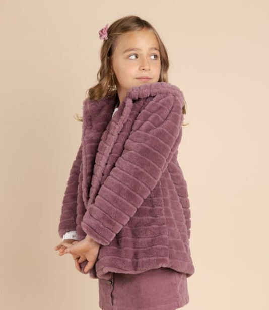 Limonada Chaqueta niña de sherpa uva oferta