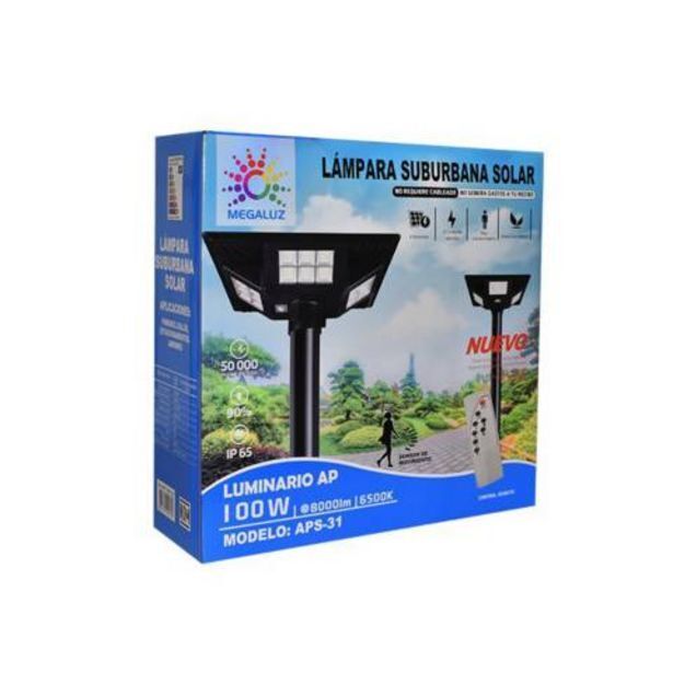 Linio Lámpara solar 100w megaluz genérico oferta