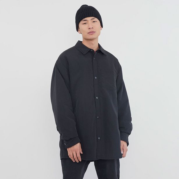 Corona Chaqueta hombre padding negro oferta
