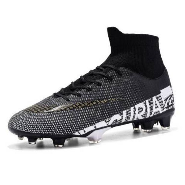 Linio Botines de fútbol antideslizantes-negro oferta