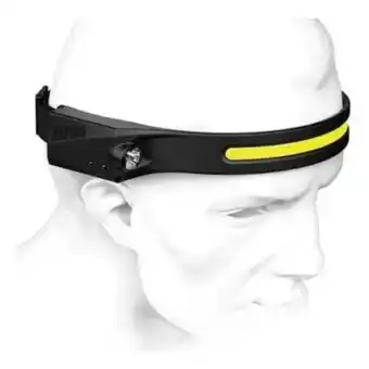 Linio Linterna led cabeza recargable sensor cintillo lectura oferta