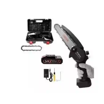 Linio Mini sierra eléctrica 4 pulgadas portátil 21v recargable para poda oferta