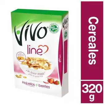 Super Bodega a Cuenta Cereal hojuelas vivo line berries 320grs vivo oferta