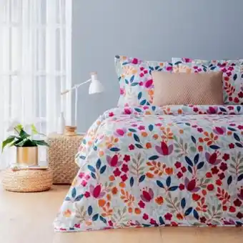 Falabella Combo quilt + cojín boho 2 plazas oferta