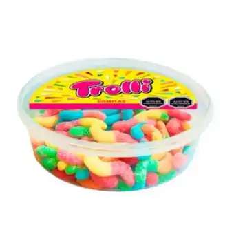 Linio Pote gomitas gusanitos ácidos 500g trolli sin gluten oferta