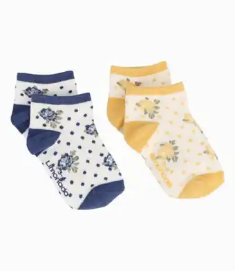 Limonada Set calcetín azul y mostaza niña oferta