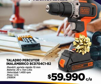 Construmart Taladro percutor black & decker oferta