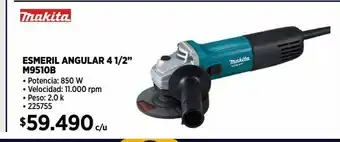 Construmart Esmeril makita oferta