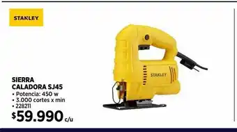 Construmart Sierra caladora stanley oferta