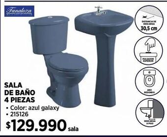 Construmart Sala de baño 4 pzas oferta