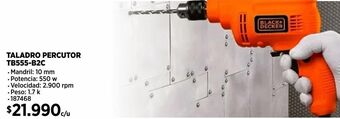 Construmart Taladro percutor black & decker oferta