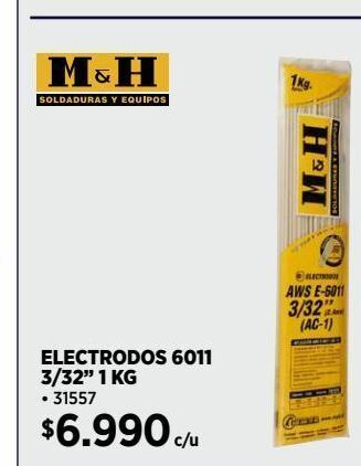 Construmart Electrodos m&h oferta