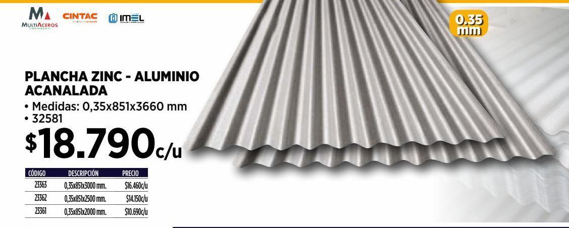 Construmart Plancha oferta