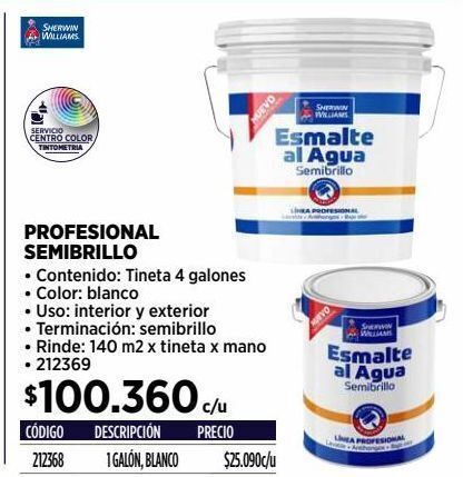 Construmart Profesional semibrillo oferta
