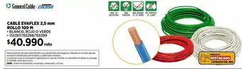 Construmart Cables evaflex oferta