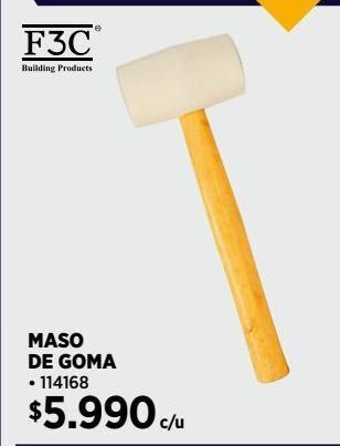 Construmart Maso de goma oferta