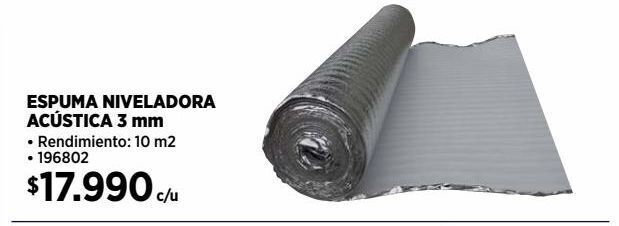 Construmart Espuma niveladora oferta