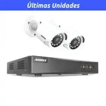 PC Factory Kit de vigilancia dvr full hd 4 canales + 2 cámaras bala exterior hd (2mp/1080p) oferta