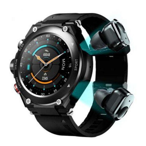 Linio Reloj smartwatch bluetooth con auriculares tws oferta