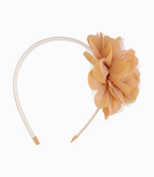 Limonada Cintillo niña con flores mostaza oferta