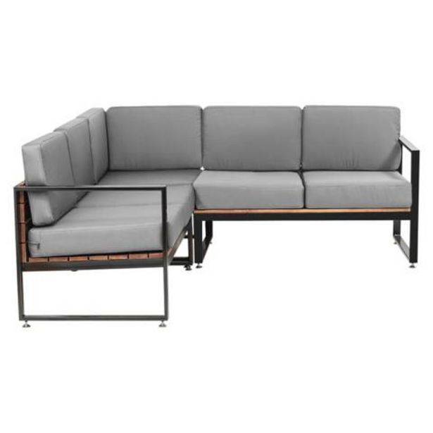 Linio Seccional de terraza básica arrayán nogal-gris per oferta