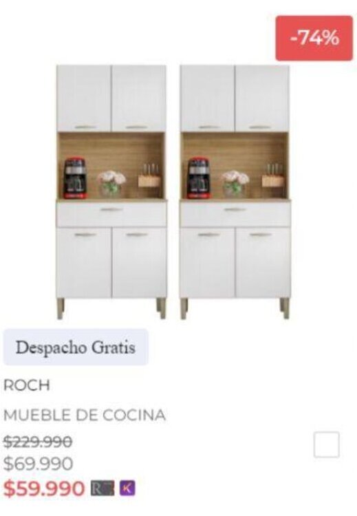 Ripley ROCH MUEBLE DE COCINA oferta