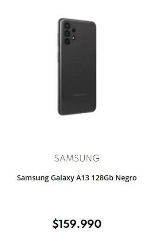 Casa Royal Samsung Galaxy A13 128GB Negro oferta
