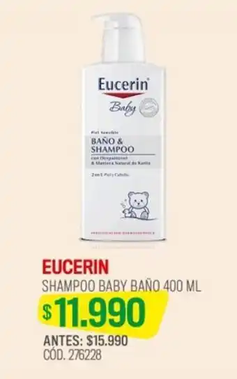 Cruz Verde EUCERIN SHAMPOO BABY BAÑO 400 ML oferta