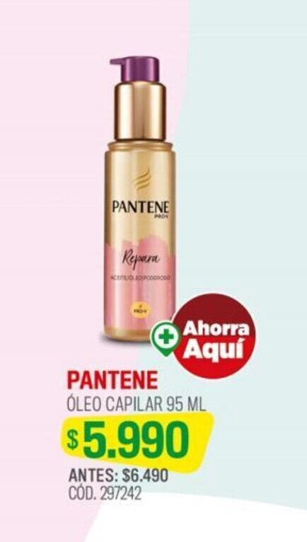 Cruz Verde PANTENE ÓLEO CAPILAR 95 ML oferta