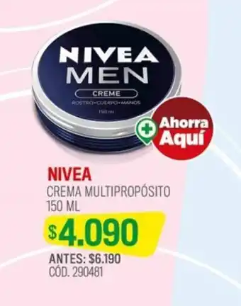 Cruz Verde NIVEA CREMA MULTIPROPÓSITO 150 ML oferta
