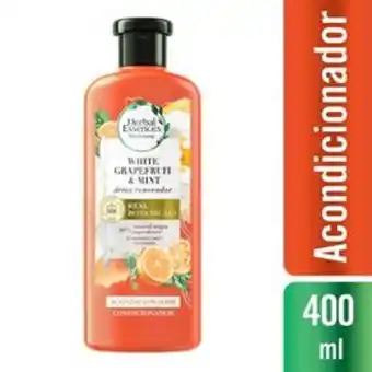 Salcobrand Acondicionador herbal essences bio renew toronja blanca y menta 400ml oferta