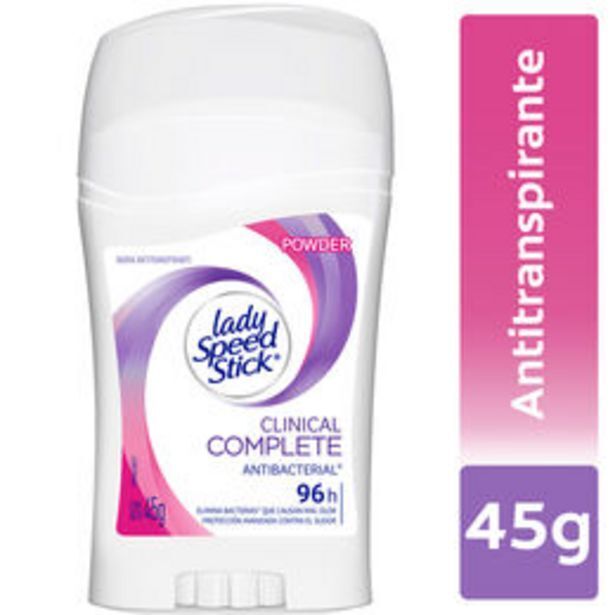 Salcobrand Desodorante en barra lady speed stick clinical 45g oferta